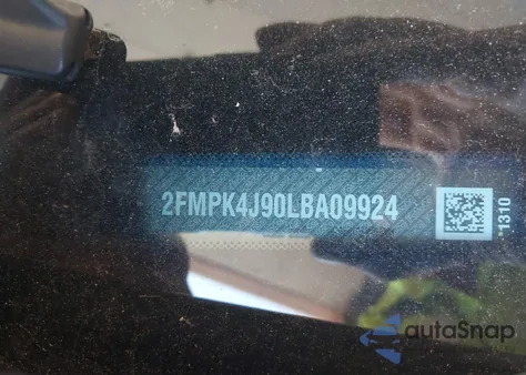 2020 Ford Edge Sel z USA, uszkodzony, nr VIN 2FMPK4J90LBA09924